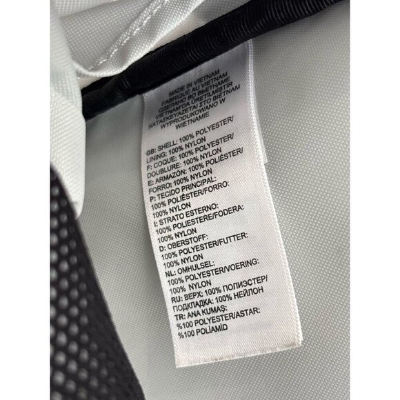 The North Face Aurora Backpack Womens Bag White Metallic Black Laptop Holder 22L - Picture 10 of 13